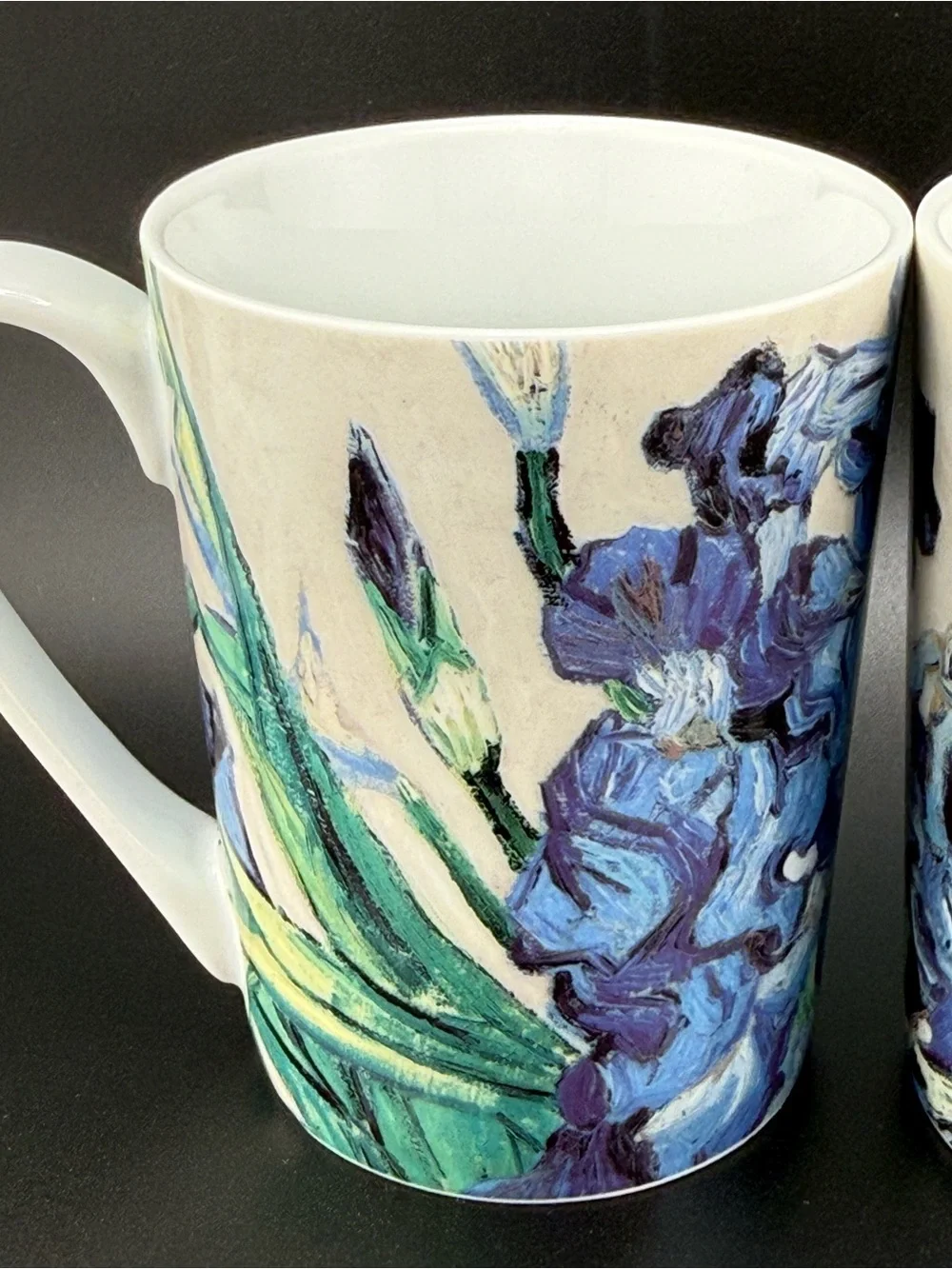 Van Gogh Irises Tea Set The Met Museum Teapot & 2 Cups Porcelain Displayed Only